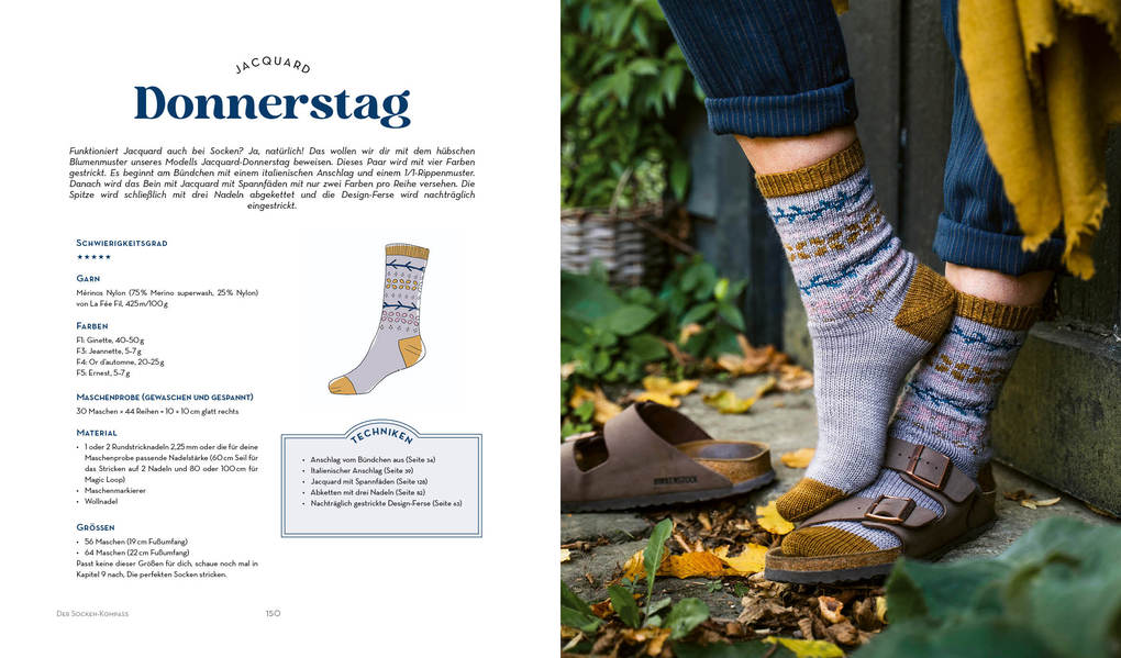 Weitere Ansicht: Der Socken-Kompass | Émilie Drouin, Élodie Morand