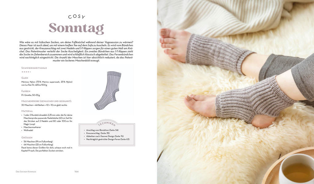 Weitere Ansicht: Der Socken-Kompass | Émilie Drouin, Élodie Morand