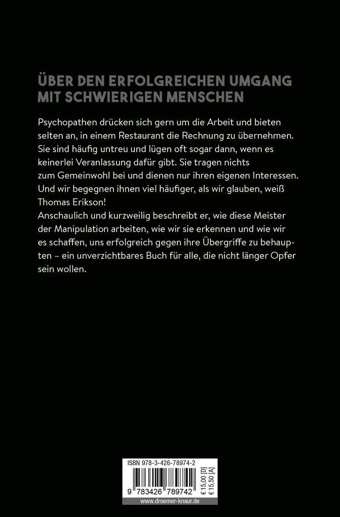 Weitere Ansicht: Hilfe, Psychopathen! | Thomas Erikson