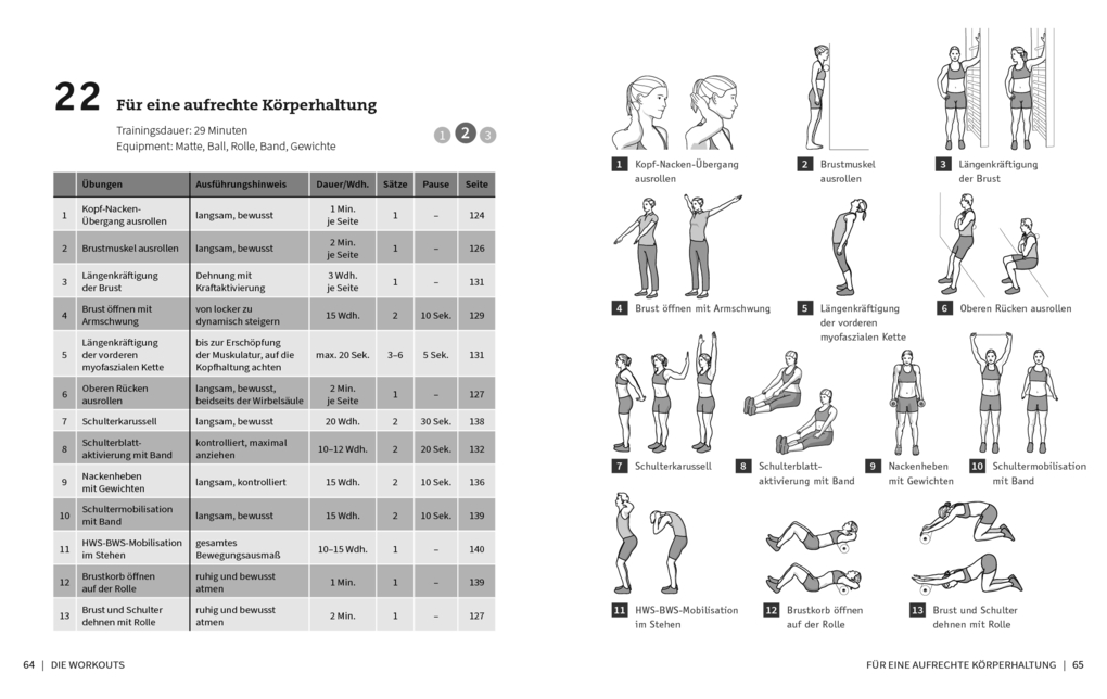 Weitere Ansicht: 50 Workouts gegen Schulter- und Nackenschmerzen | Torsten Pfitzer