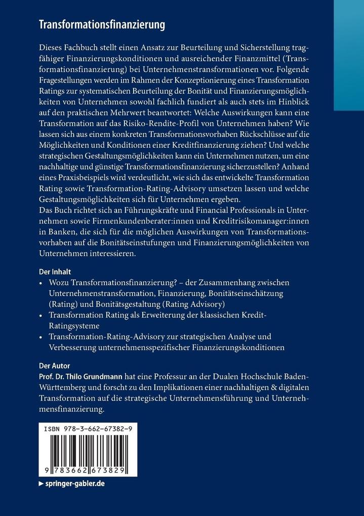 Weitere Ansicht: Transformationsfinanzierung | Thilo Grundmann