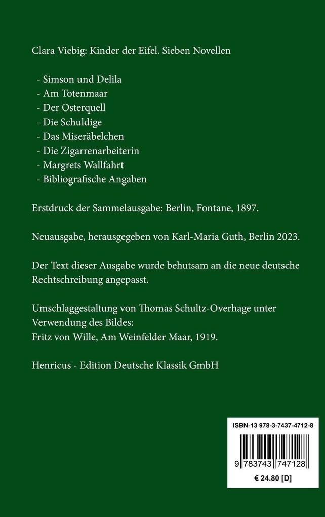 Weitere Ansicht: Kinder der Eifel | Clara Viebig