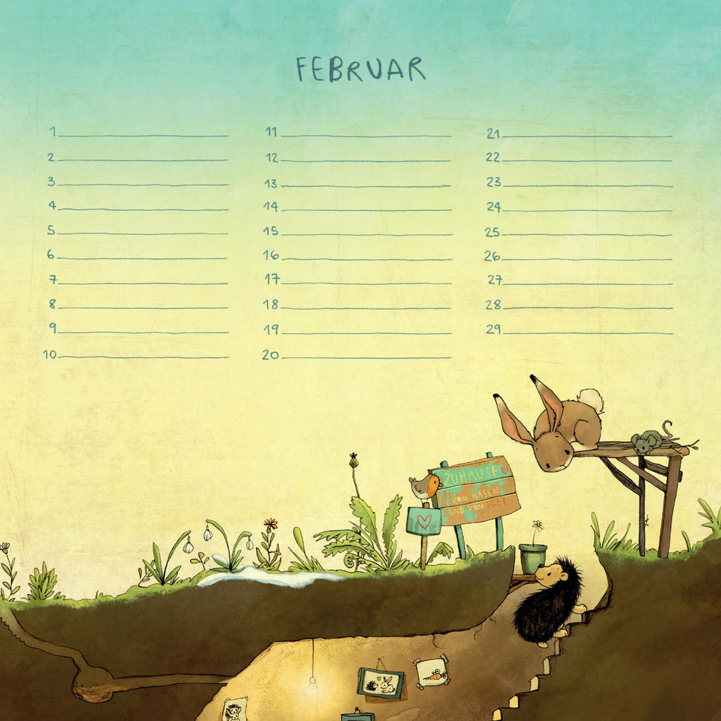 Weitere Ansicht: Wir gehören zusammen - Der Geburtstagskalender | Michael Engler