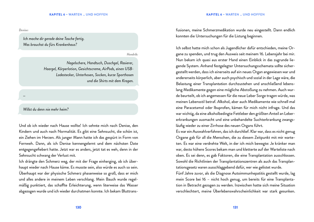 Weitere Ansicht: Ich verspreche dir: Ich werde nicht sterben | Denise Verst, Hendrik Verst, mathellaslife, fitdad_hendrik