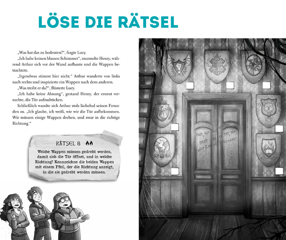 Weitere Ansicht: Die geheime Drachenschule: Löse das Rätsel der Zwillingsflammen | Emily Skye