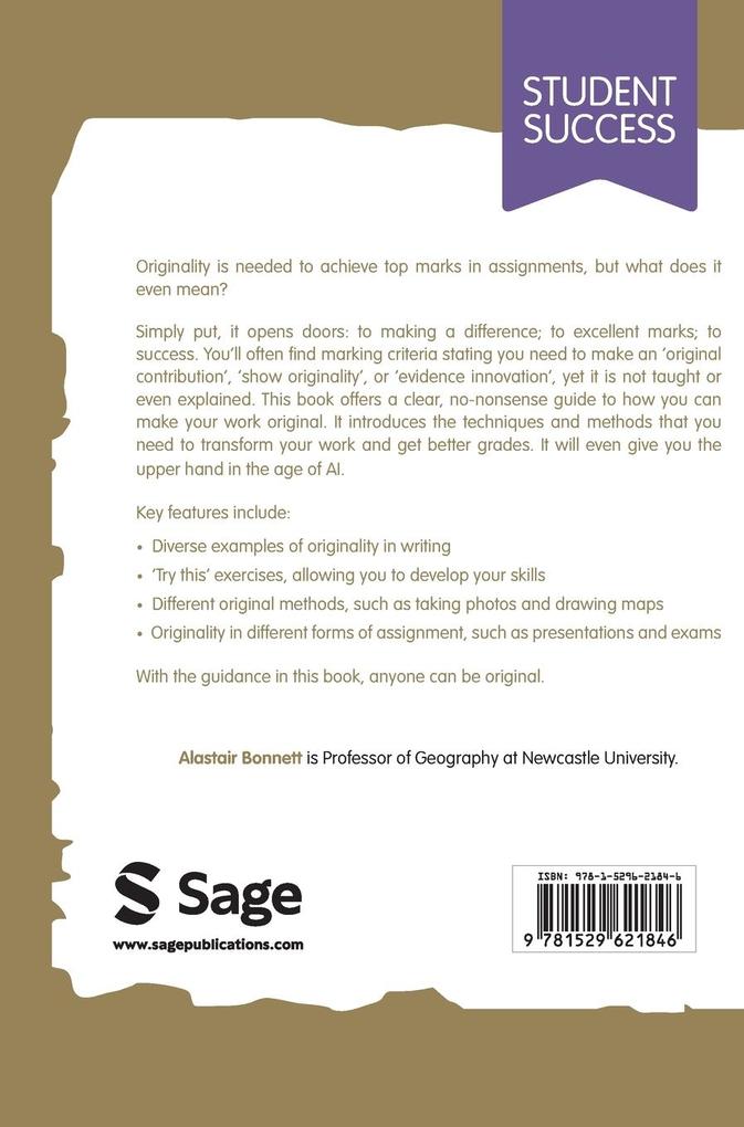 Weitere Ansicht: How to be Original | Alastair Bonnett