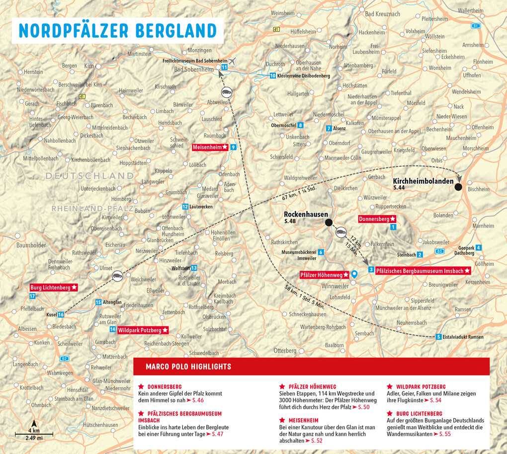Weitere Ansicht: MARCO POLO Reiseführer Pfalz | Markus Giffhorn, Sandra Kathe