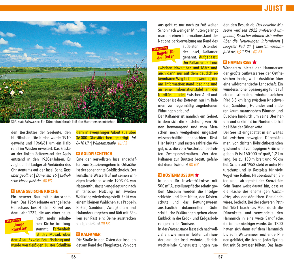 Weitere Ansicht: MARCO POLO Reiseführer Ostfriesische Inseln, Baltrum, Borkum, Juist, Langeoog, Norderney, Spiekeroog, Wangerooge | Klaus Bötig, Volker Kühn