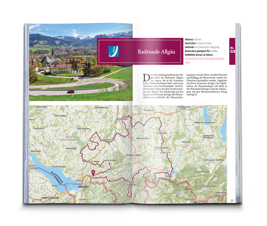 Weitere Ansicht: KOMPASS Radfernwege quer durch Deutschland