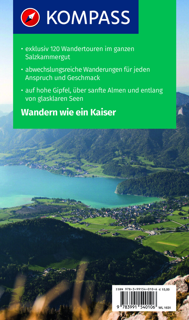 Weitere Ansicht: KOMPASS Wanderlust Salzkammergut