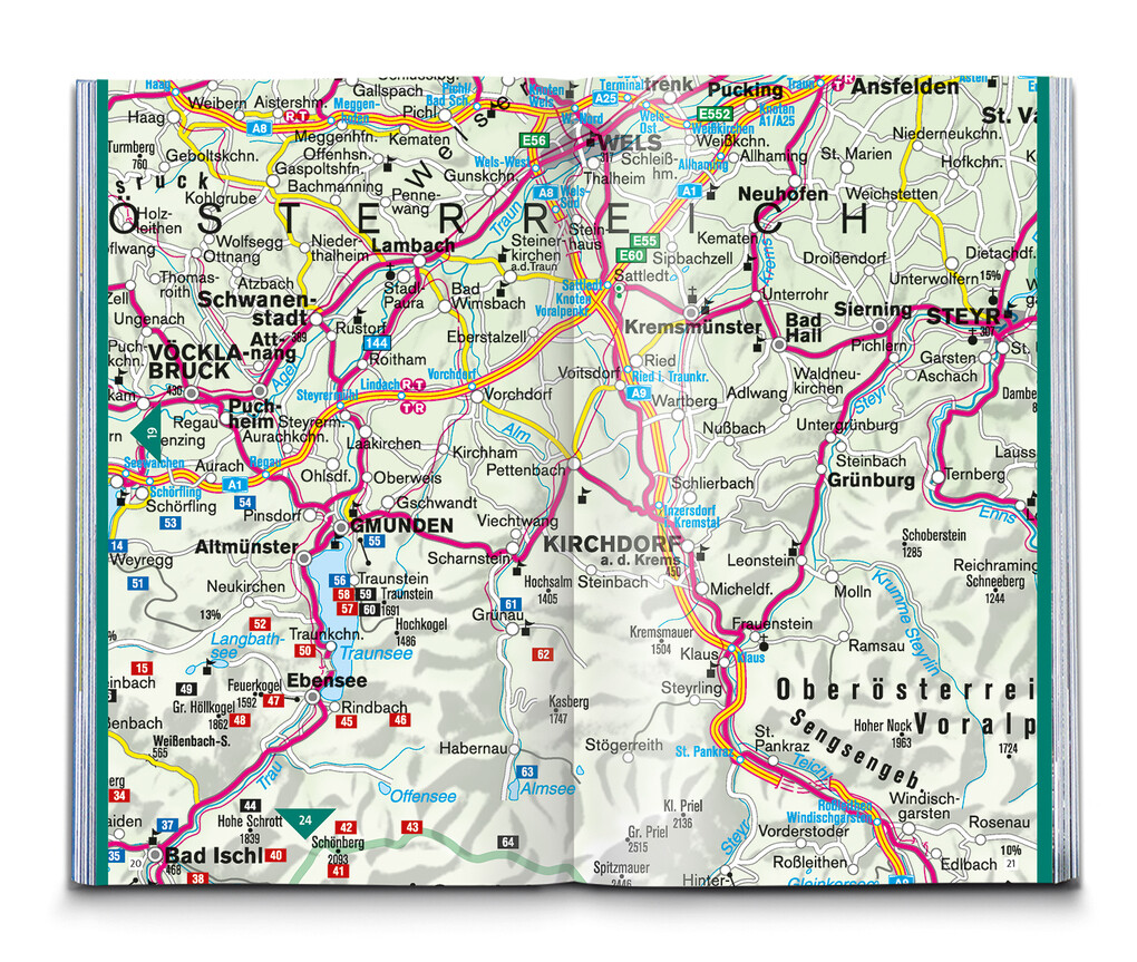 Weitere Ansicht: KOMPASS Wanderlust Salzkammergut