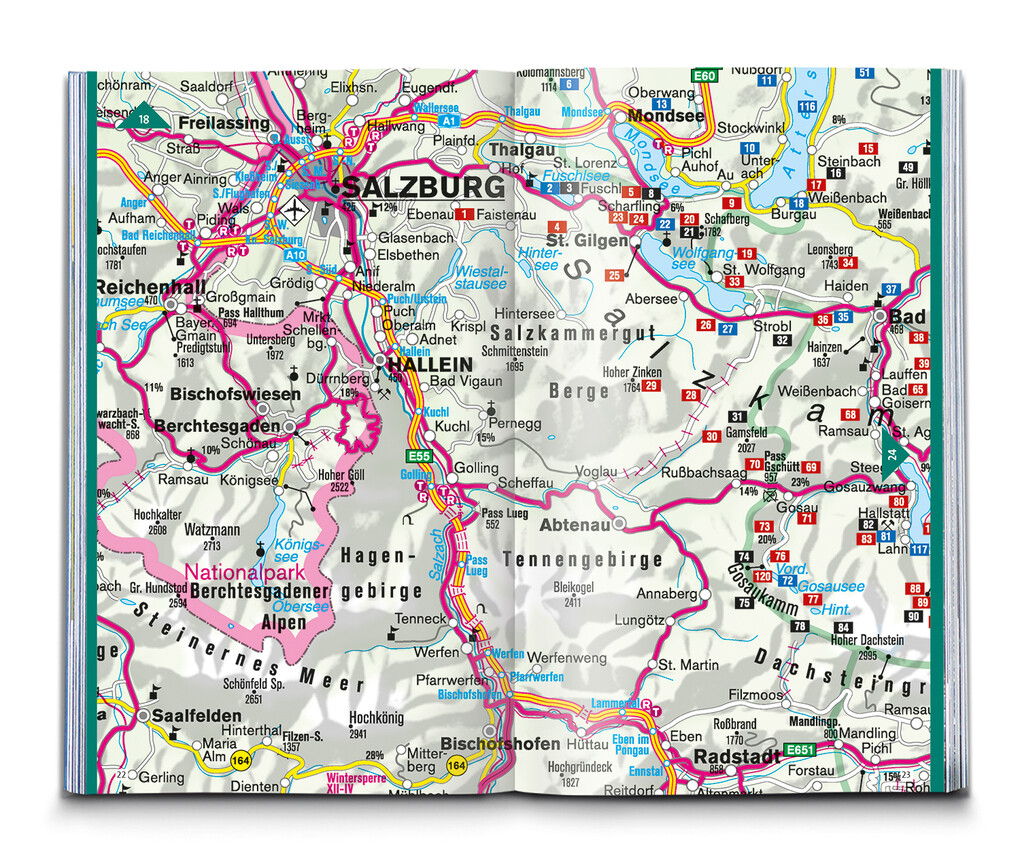 Weitere Ansicht: KOMPASS Wanderlust Salzkammergut