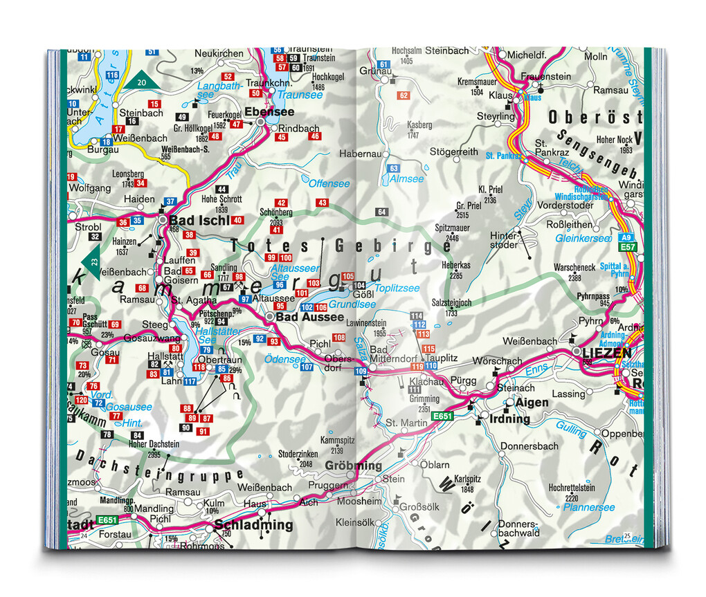 Weitere Ansicht: KOMPASS Wanderlust Salzkammergut