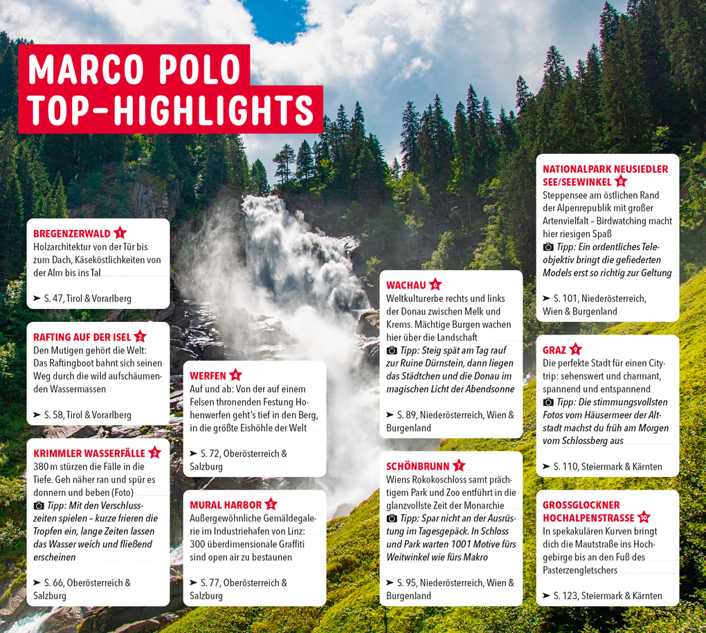 Weitere Ansicht: MARCO POLO Reiseführer Österreich | Anita Ericson, Siegfried Hetz