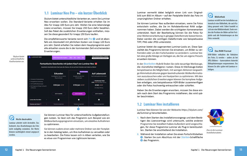 Weitere Ansicht: Luminar Neo Erweiterungen - Das umfassende Praxisbuch! | Michael Gradias