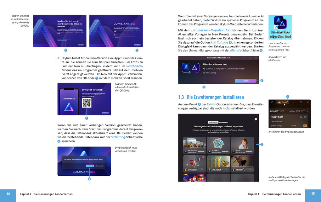 Weitere Ansicht: Luminar Neo Erweiterungen - Das umfassende Praxisbuch! | Michael Gradias