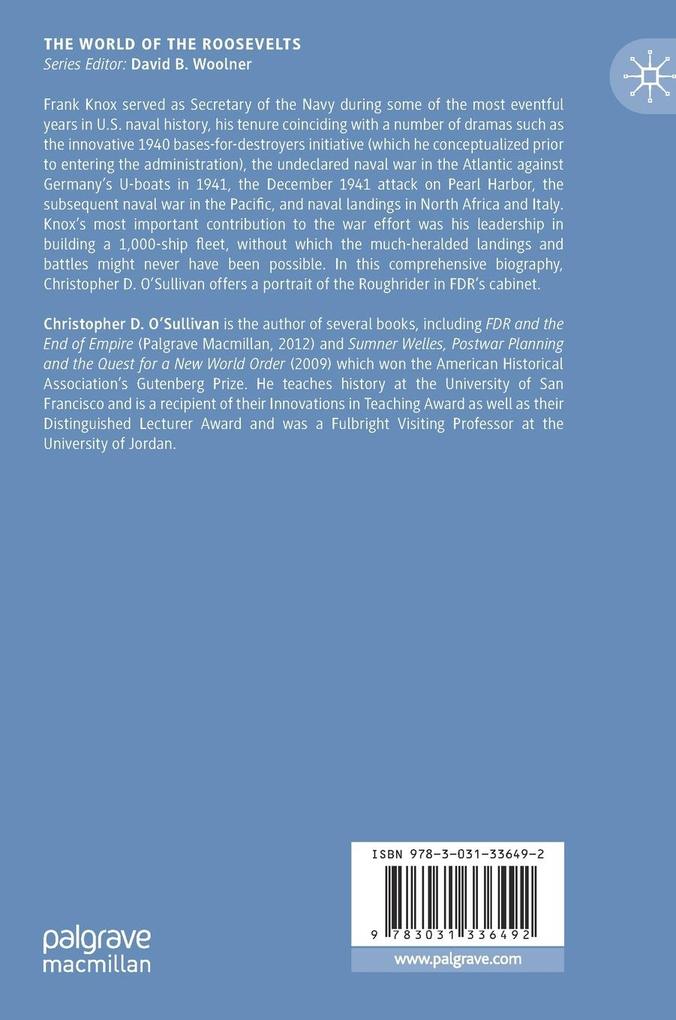 Weitere Ansicht: Frank Knox | Christopher D. OSullivan, Christopher D. O'Sullivan