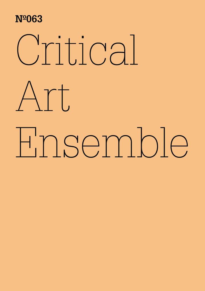 Produktbild: Critical Art Ensemble | Critical Art Ensemble