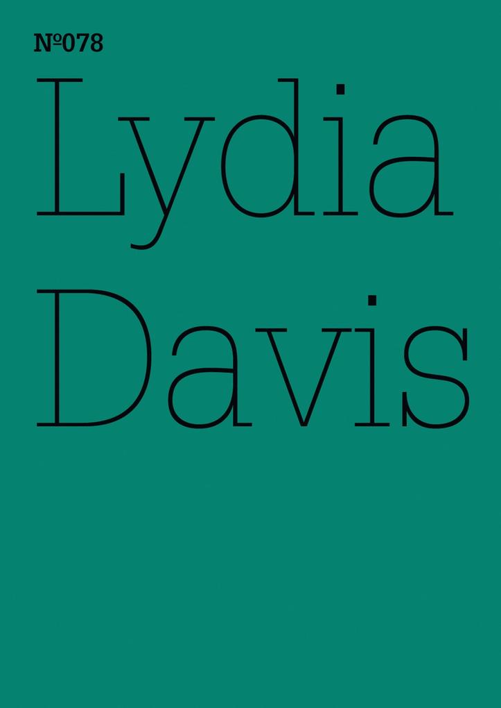 Produktbild: Lydia Davis | Lydia Davis
