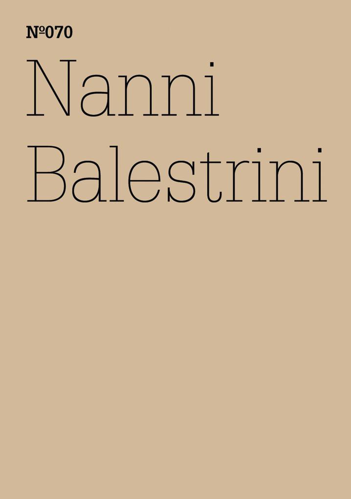 Produktbild: Nanni Balestrini | Nanni Balestrini