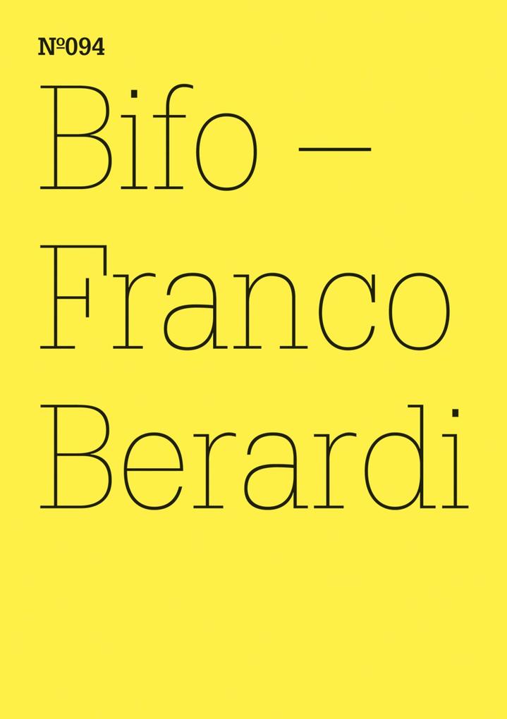 Produktbild: Bifo - Franco Berardi | Franco Berardi