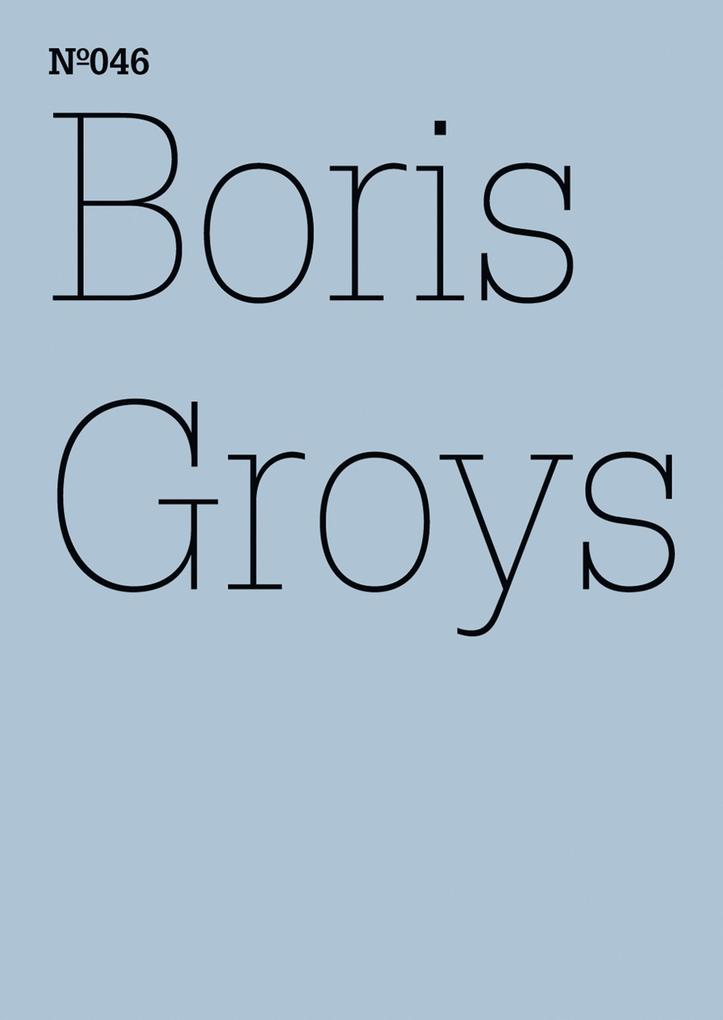 Produktbild: Boris Groys