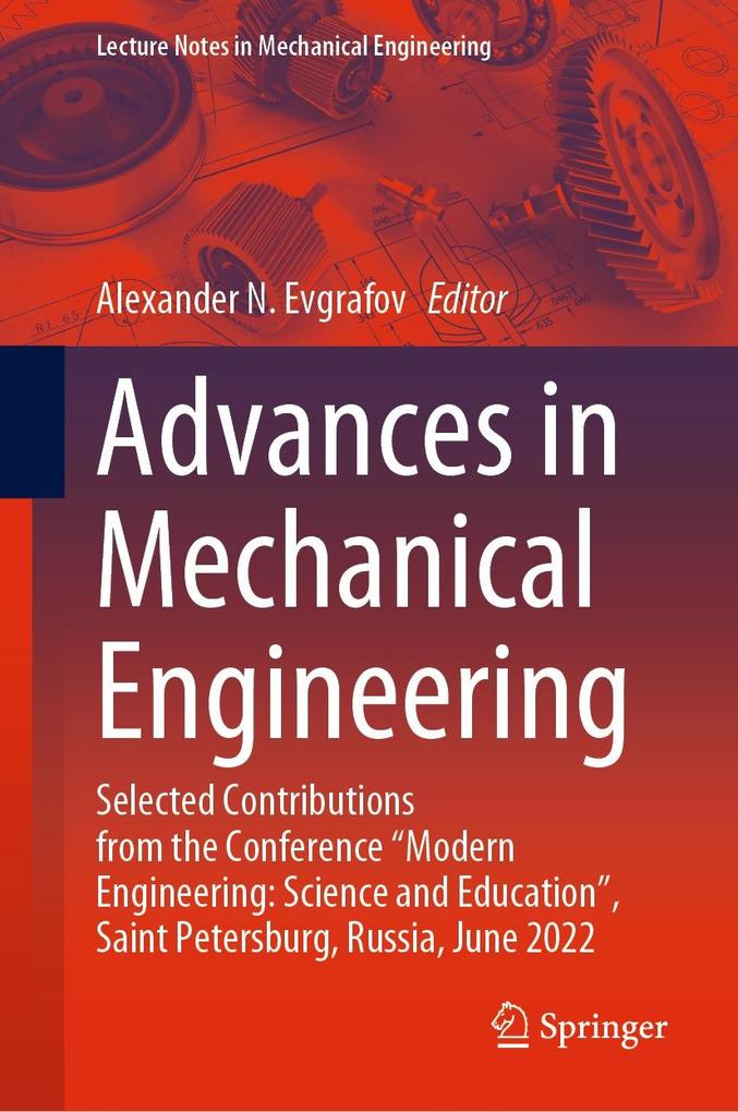 Produktbild: Advances in Mechanical Engineering