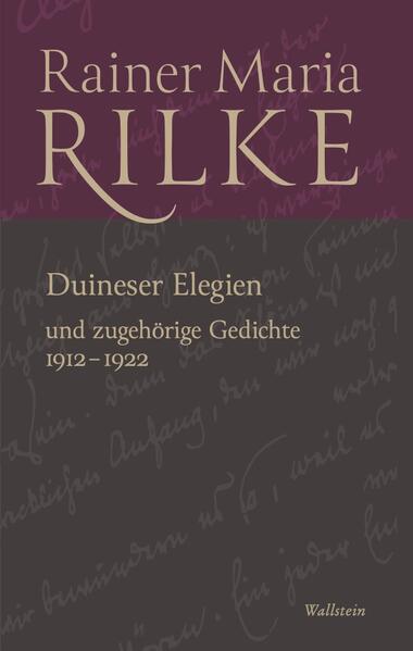Produktbild: Duineser Elegien | Rainer Maria Rilke