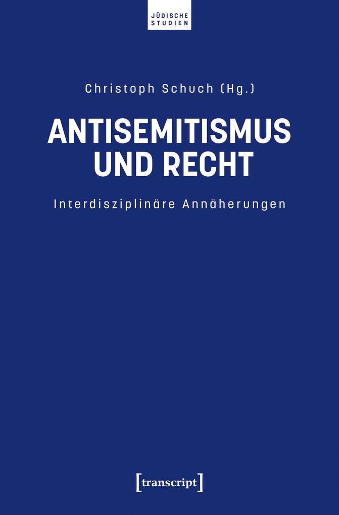 Produktbild: Antisemitismus und Recht