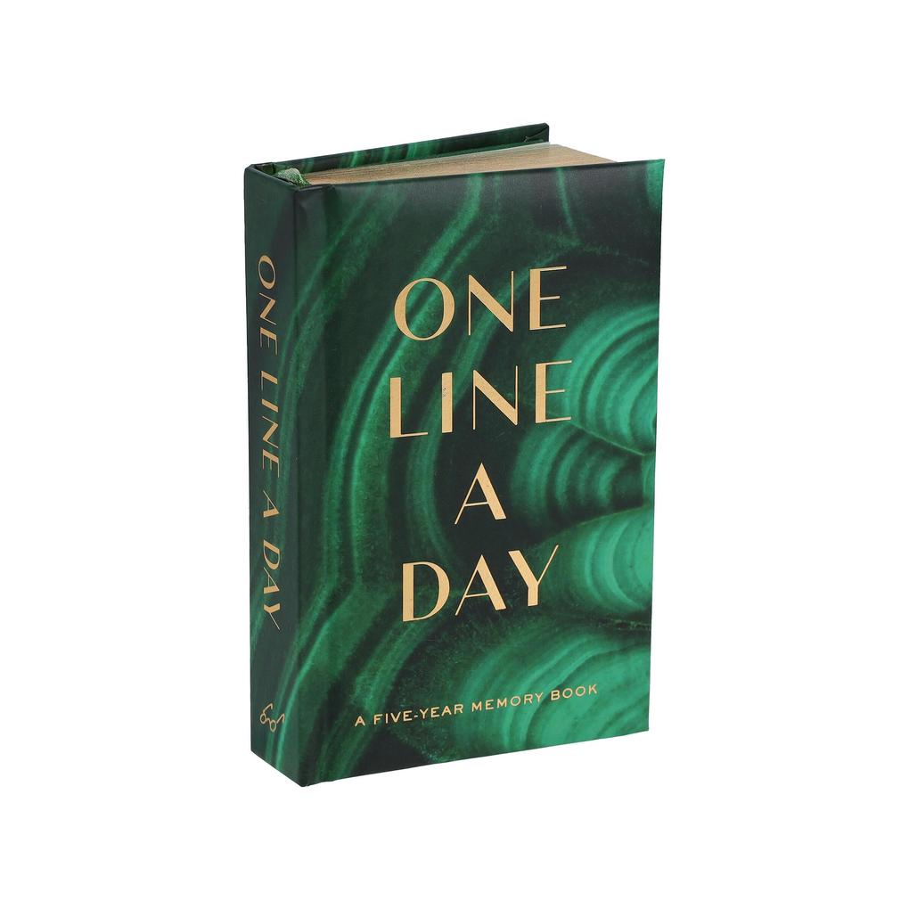 Produktbild: Malachite Green One Line a Day | Chronicle Books