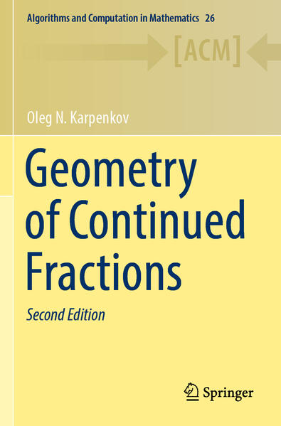 Produktbild: Geometry of Continued Fractions | Oleg N. Karpenkov