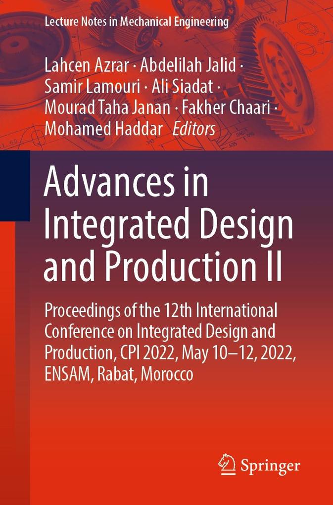Produktbild: Advances in Integrated Design and Production II
