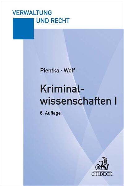 Produktbild: Kriminalwissenschaften I | Monika Pientka, Norbert Wolf