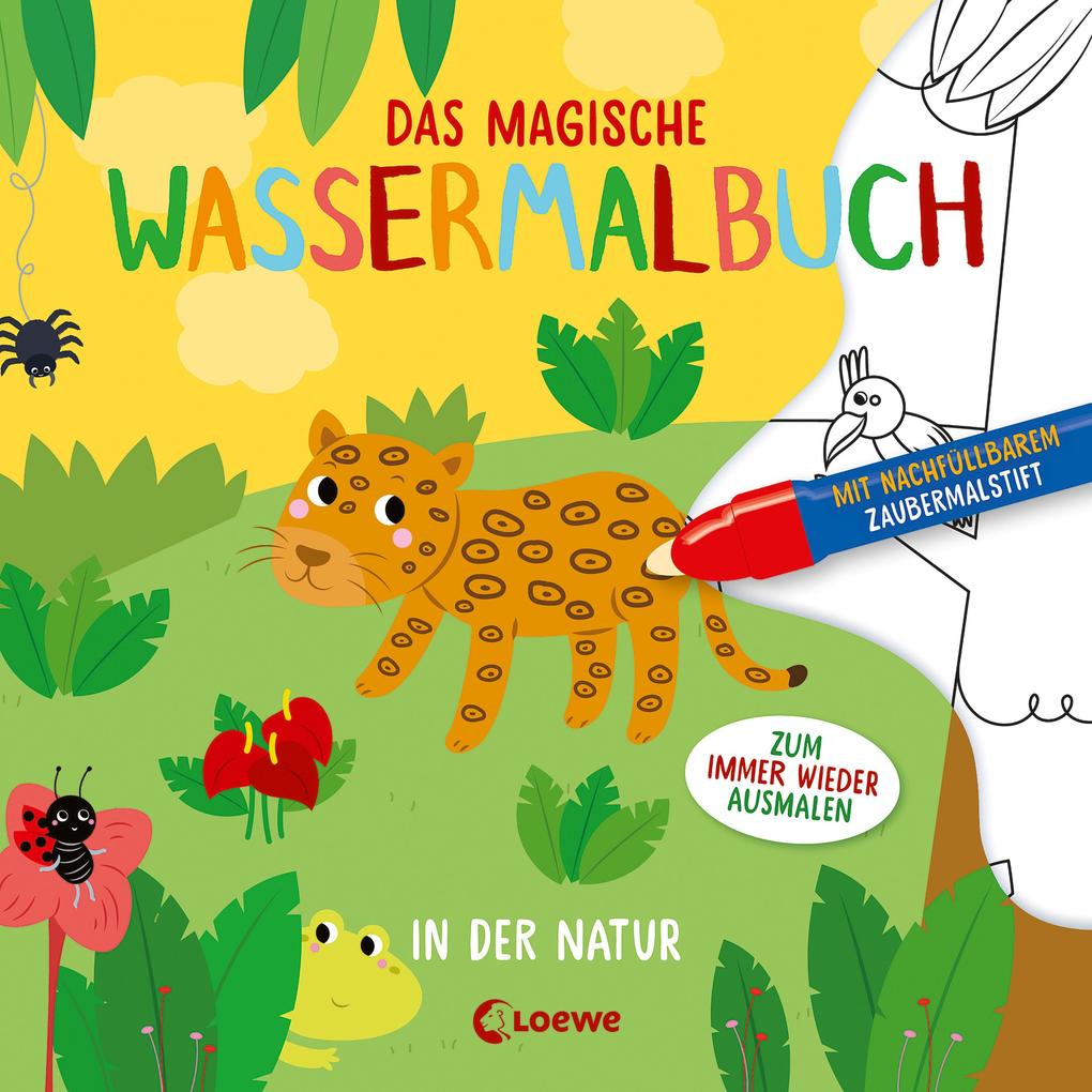 Produktbild: Das magische Wassermalbuch - In der Natur