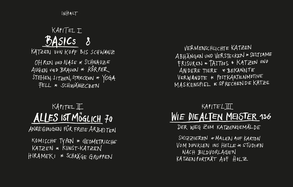 Weitere Ansicht: Ich kann (keine) Katzen zeichnen | Peng