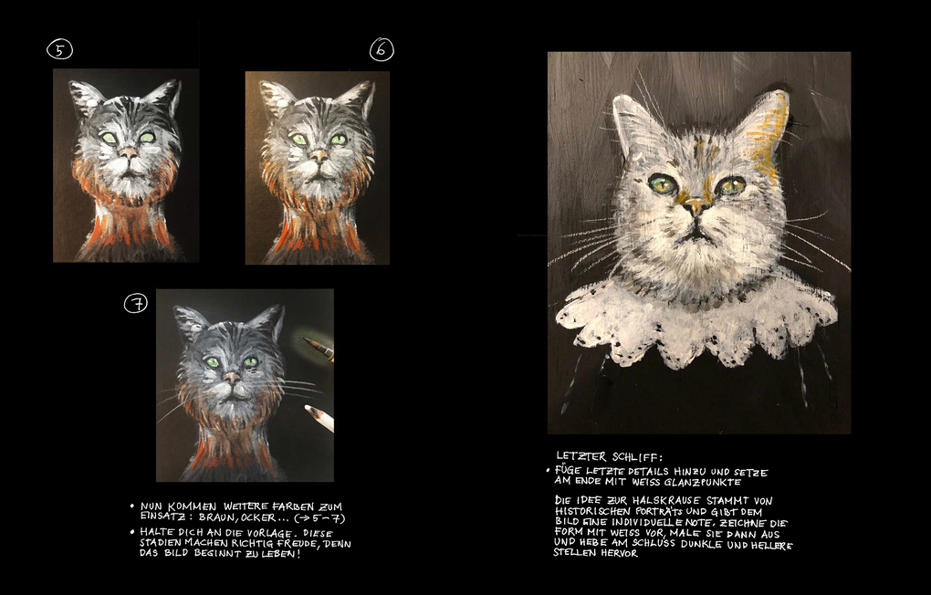 Weitere Ansicht: Ich kann (keine) Katzen zeichnen | Peng