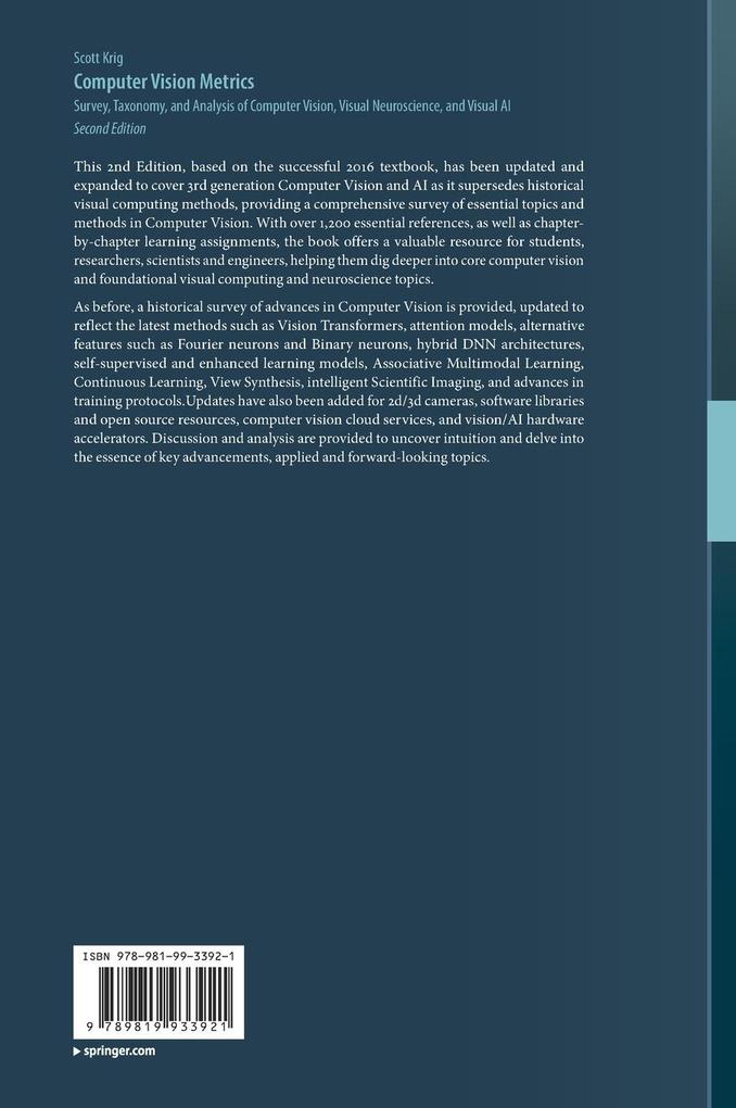 Weitere Ansicht: Computer Vision Metrics | Scott Krig