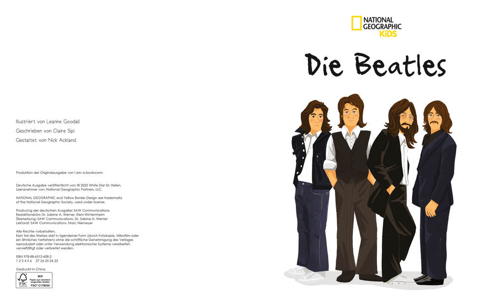 Weitere Ansicht: Die Beatles. Total Genial! | Claire Sipi