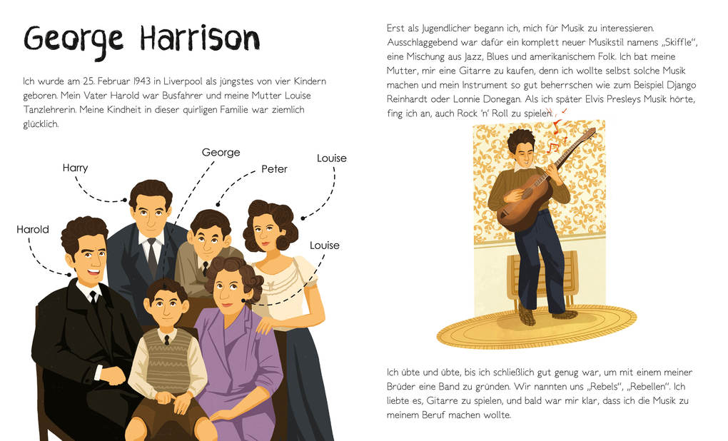 Weitere Ansicht: Die Beatles. Total Genial! | Claire Sipi