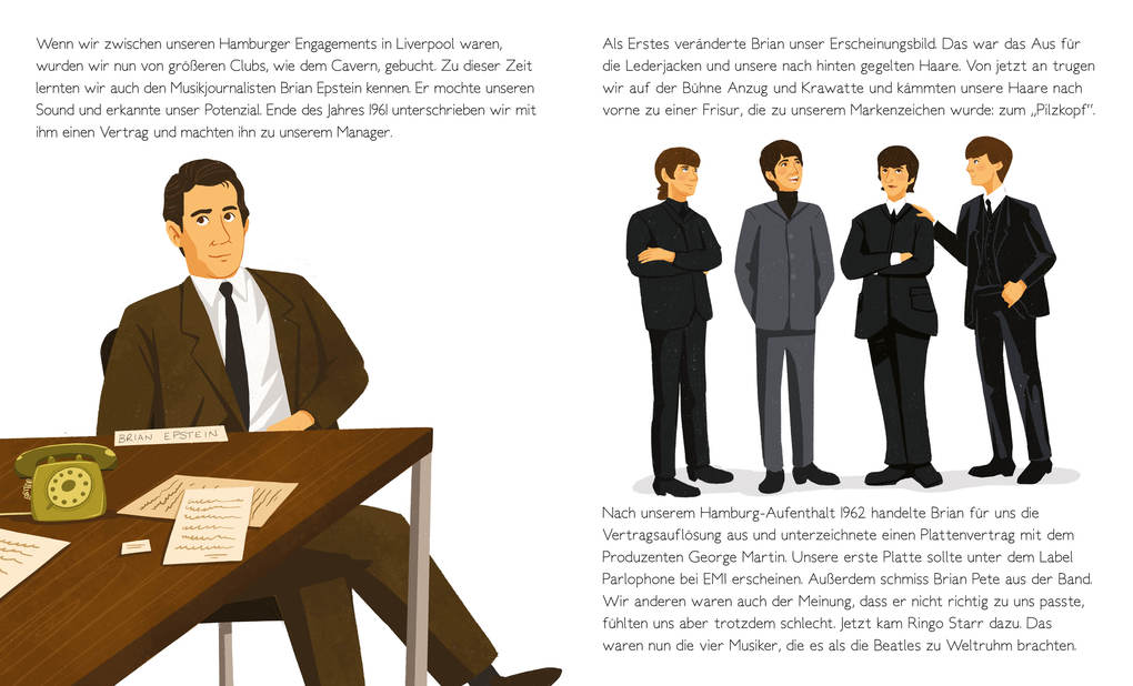 Weitere Ansicht: Die Beatles. Total Genial! | Claire Sipi