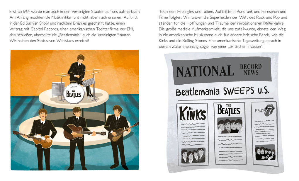 Weitere Ansicht: Die Beatles. Total Genial! | Claire Sipi