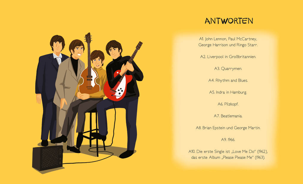Weitere Ansicht: Die Beatles. Total Genial! | Claire Sipi