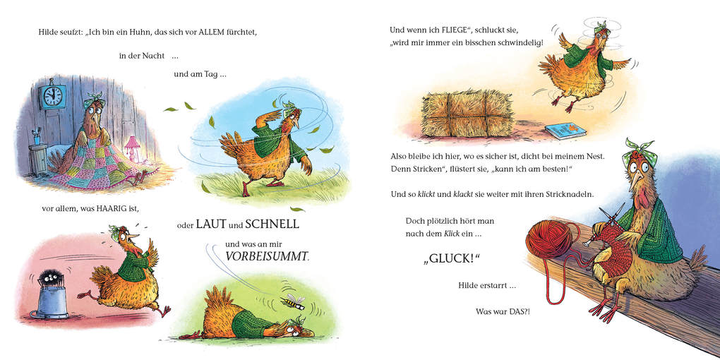Weitere Ansicht: Hilde, die heldenhafte Henne | Lu Fraser