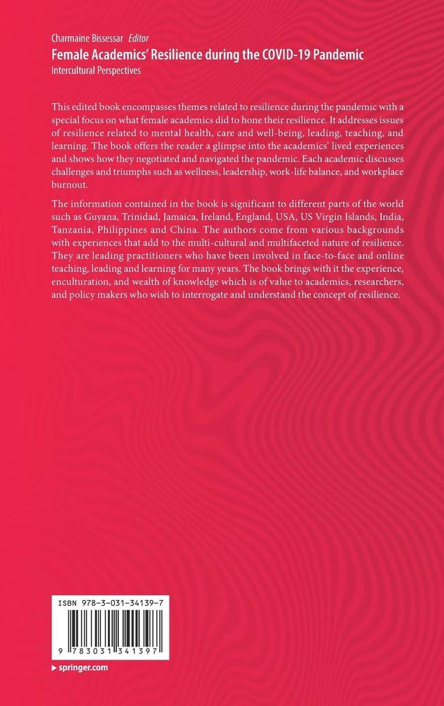 Weitere Ansicht: Female Academics' Resilience during the COVID-19 Pandemic