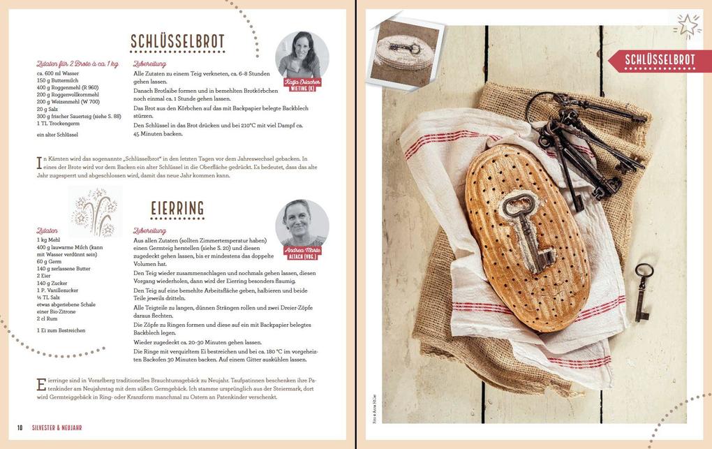 Weitere Ansicht: Bäuerinnen backen traditionelles Festgebäck