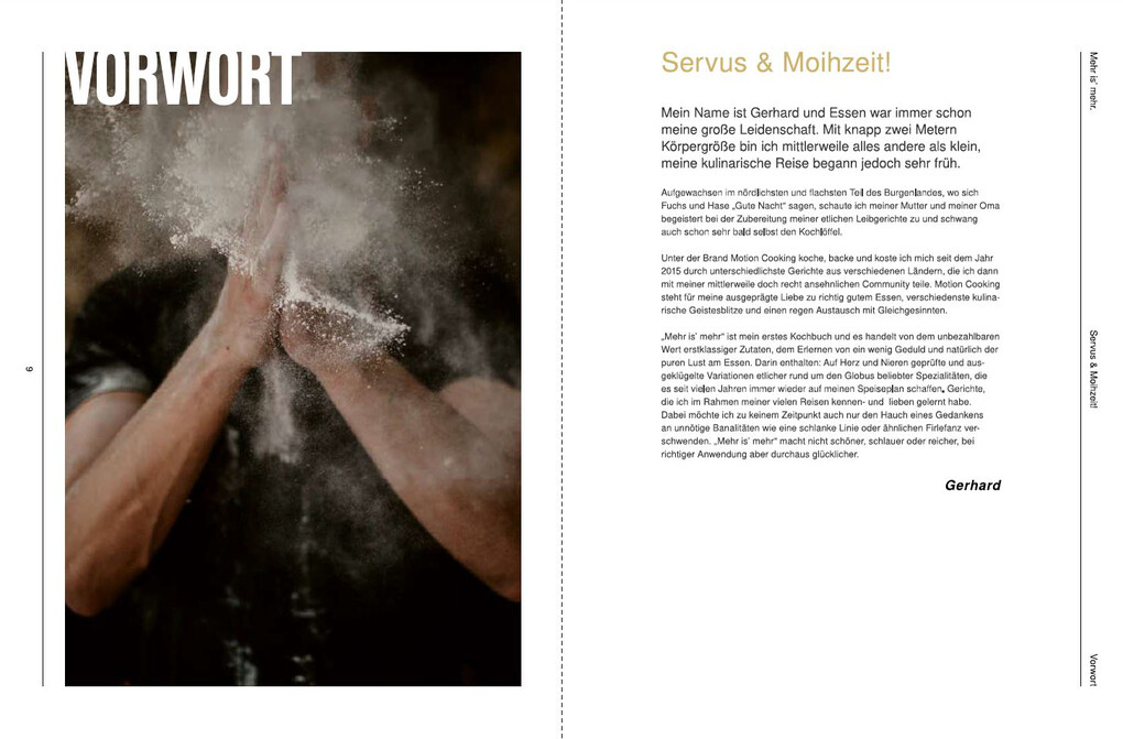 Weitere Ansicht: Mehr is' mehr | Gerhard Dragschitz, Motion Cooking