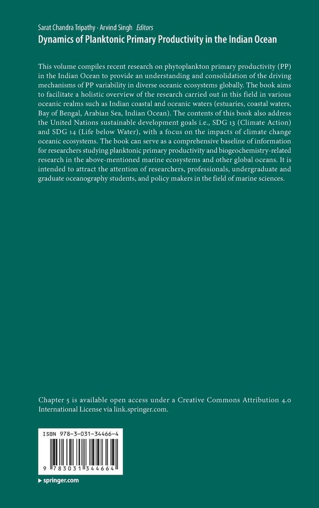 Weitere Ansicht: Dynamics of Planktonic Primary Productivity in the Indian Ocean
