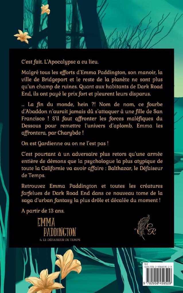 Weitere Ansicht: Emma Paddington (tome 4) : Le défaiseur de temps | Catherine Rolland