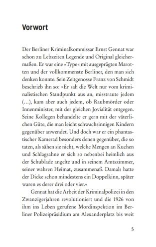 Weitere Ansicht: Kommissar Gennats spektakulärste Fälle | Regina Stürickow