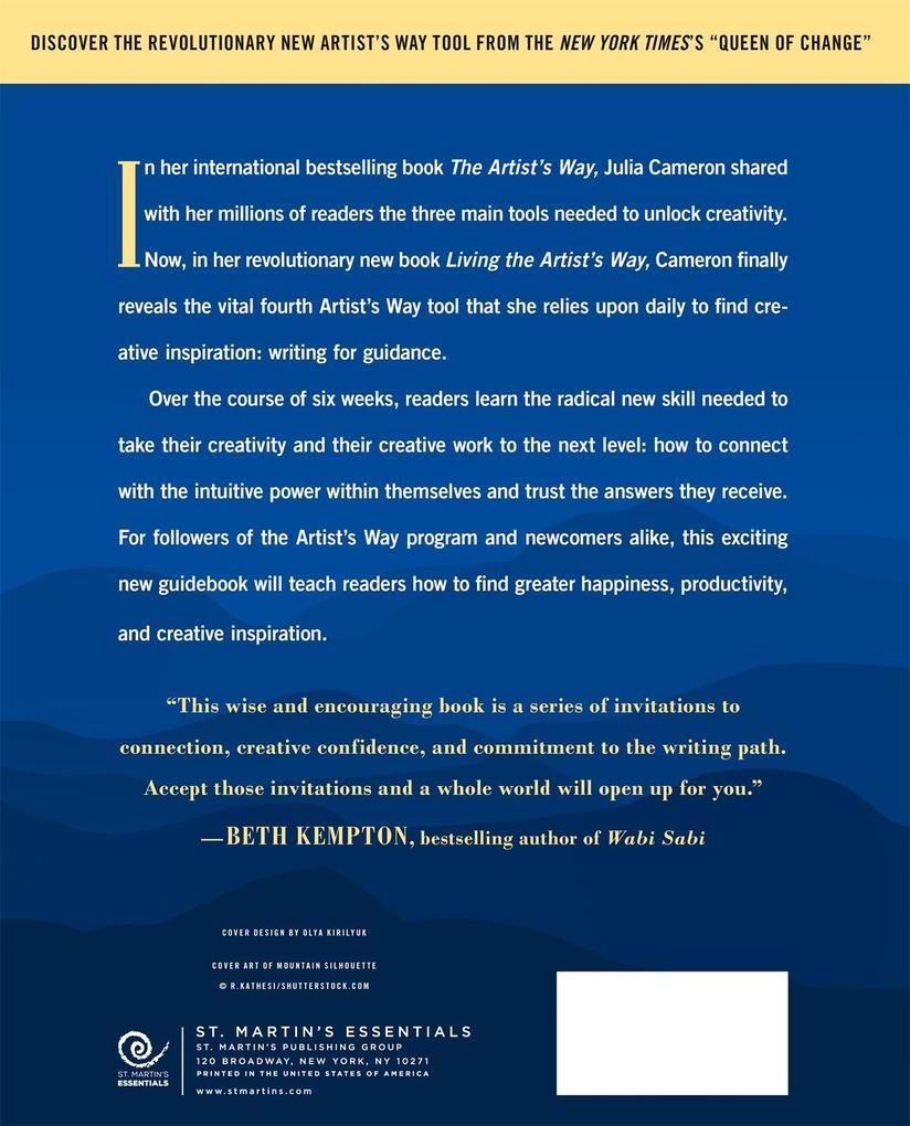 Weitere Ansicht: Living the Artist's Way | Julia Cameron